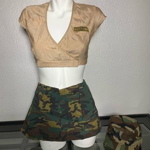 Sexy Army Costume